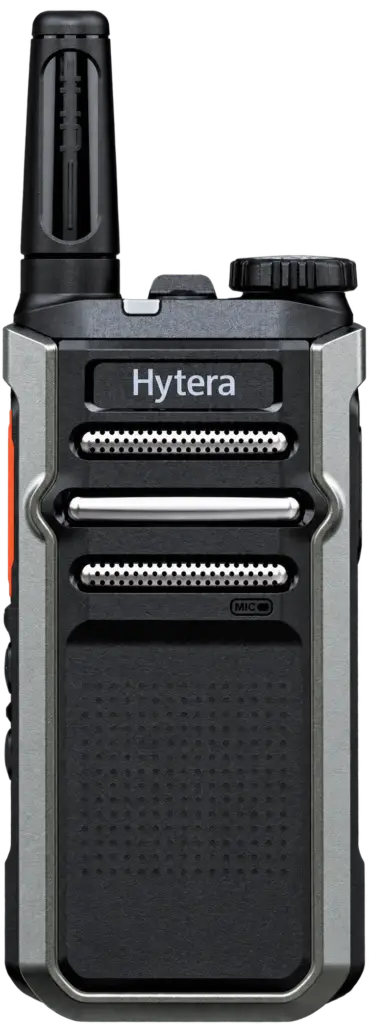 מכשיר קשר Hytera AP32X על רקע שקוף