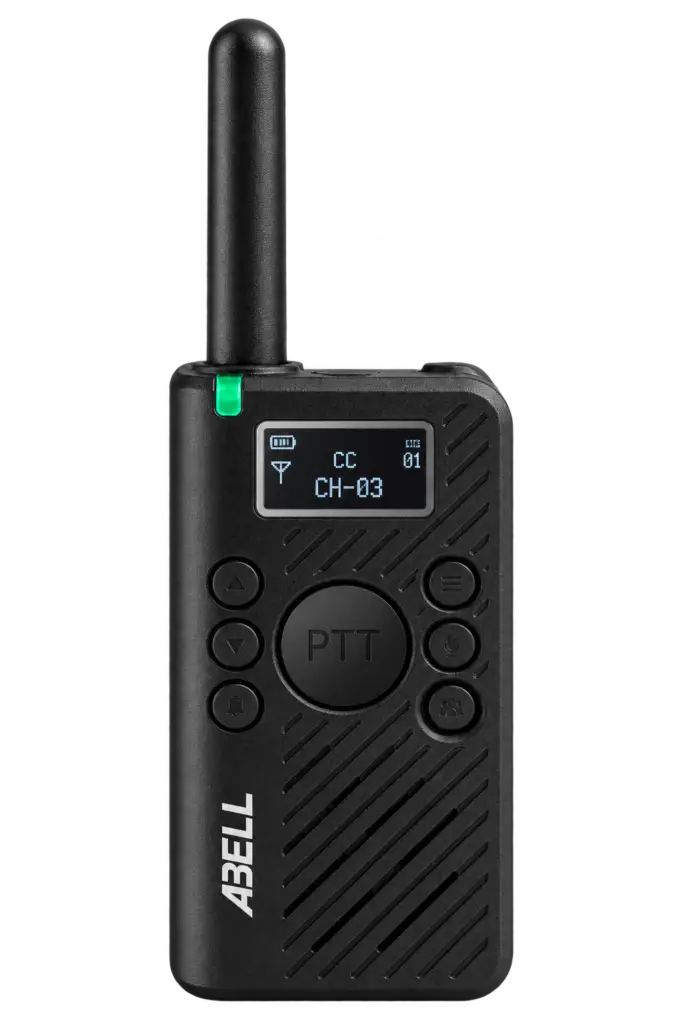 מכשיר קשר ABELL X1 Pro על רקע שקוף